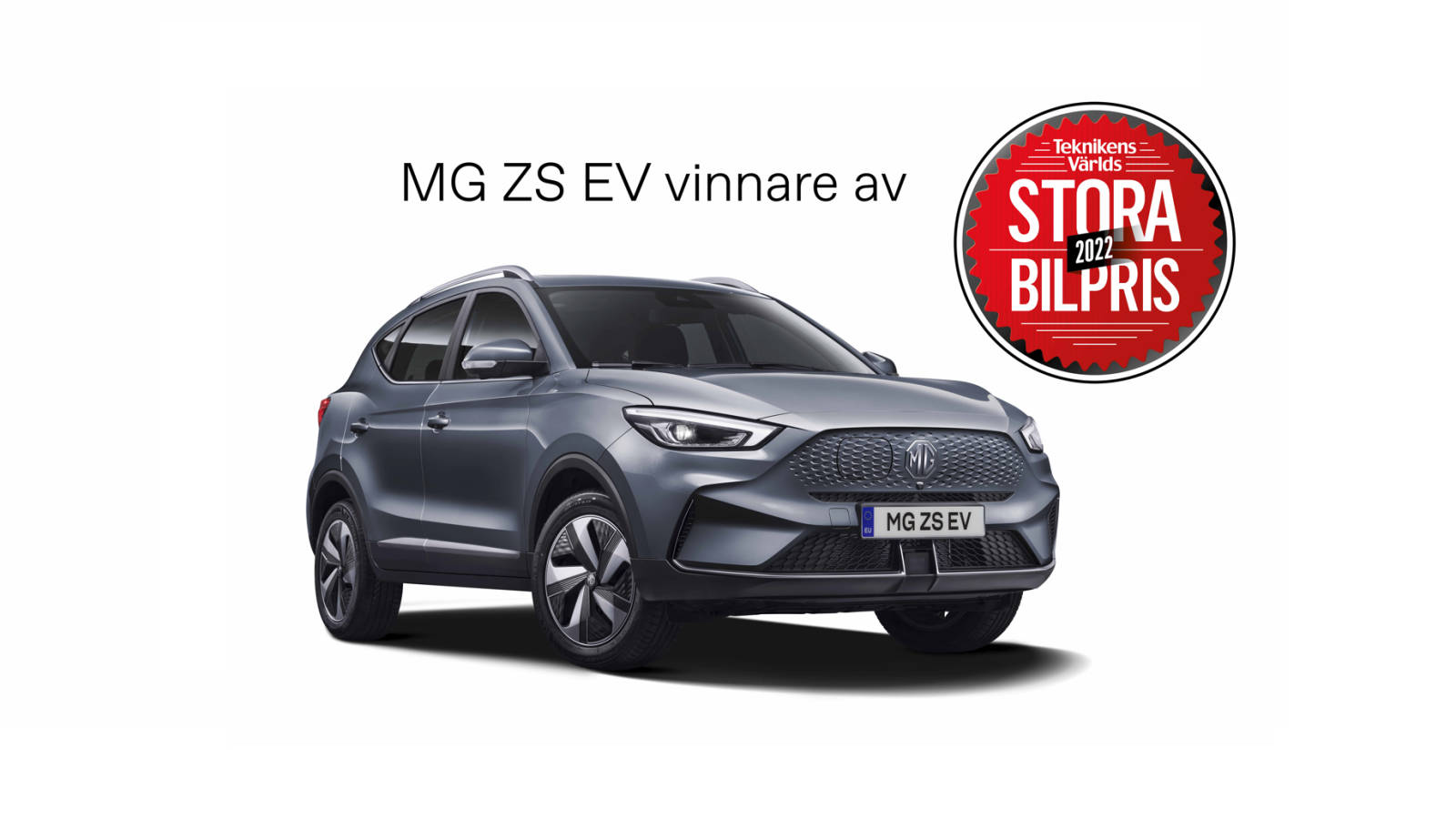 AZ MG ZS EV elnyerte az év autója 2022 díjat